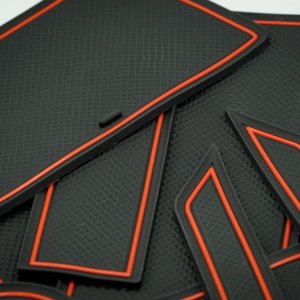 Ford Bronco Rubber Console Trim Kit - 10 piece set Ford Bronco Rubber Console Trim Kit - 10 piece set